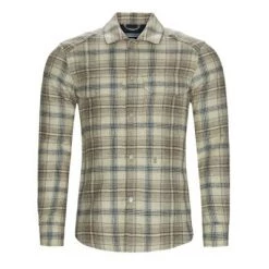 Closed Casual Overhemden Army Overshirt Beige