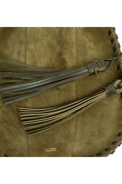 Closed Schoudertassen Lucia Pockets Green 6 Closed Schoudertassen Lucia Pockets Green - Afbeelding 4