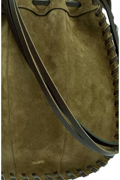 Closed Schoudertassen Lucia Pockets Green 4 Closed Schoudertassen Lucia Pockets Green - Afbeelding 2