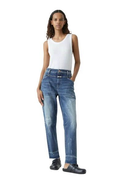 Closed Straight Jeans X-lent Jeans Blue 3 Closed Straight Jeans X-lent Jeans Blue