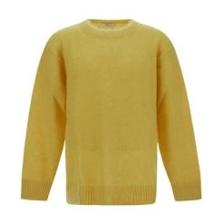 Closed Truien & Vesten Round-neck Knitwear Yellow