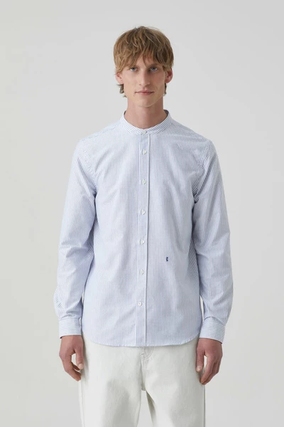 Closed Casual Overhemden Shirt Blue 6 Closed Casual Overhemden Shirt Blue - Afbeelding 4