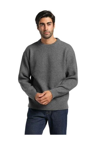 Closed Truien & Vesten Round-neck Knitwear Gray 7 Closed Truien & Vesten Round-neck Knitwear Gray - Afbeelding 5