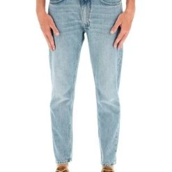 Closed Slim Fit Jeans Tapered Cropped Jeans Blue -Closed Verkoopwinkel 9680473dc7969f7039fdc34ec0ddfedd
