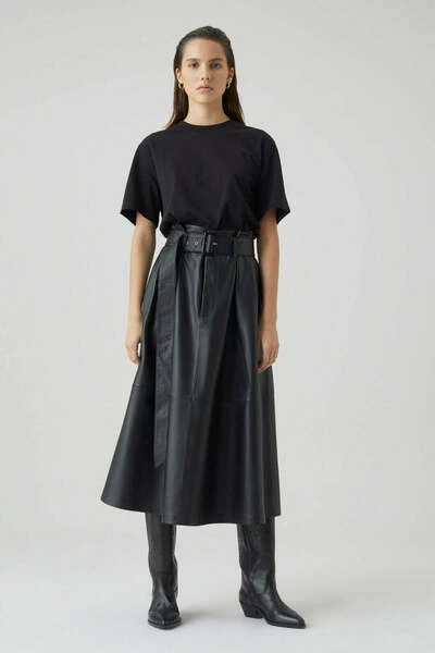 Midirokken Rok Closed Black 2 Midirokken Rok Closed Black