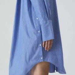 Blousejurken Jurk Closed Blue -Closed Verkoopwinkel a52969307930d343267609891a602dfc