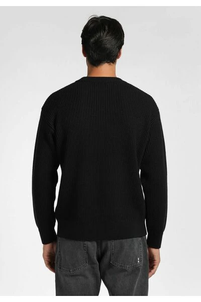 Closed Truien & Vesten Round-neck Knitwear Black 4 Closed Truien & Vesten Round-neck Knitwear Black - Afbeelding 2