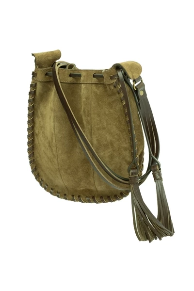 Closed Schoudertassen Lucia Pockets Green 8 Closed Schoudertassen Lucia Pockets Green - Afbeelding 6