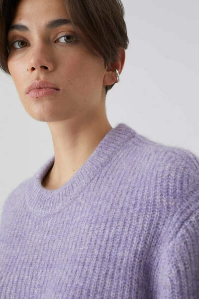 Sweaters Pullover Closed Purple 3 Sweaters Pullover Closed Purple
