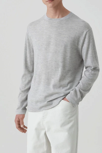 Closed Longsleeves Crewneck Jumper Light Grey Gray 3 Closed Longsleeves Crewneck Jumper Light Grey Gray
