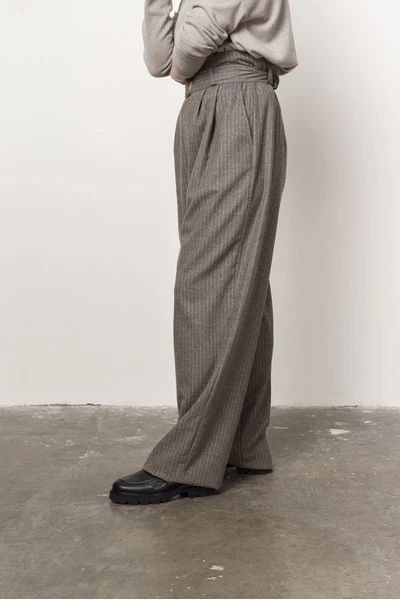 Closed Wijde Broeken Wide Trousers Gray 7 Closed Wijde Broeken Wide Trousers Gray - Afbeelding 5