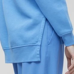 Closed Hoodies & Sweatvesten Logo Sweatshirt Blue