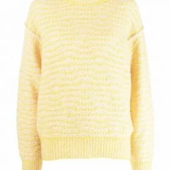 Closed Sweaters Round-neck Knitwear Yellow
