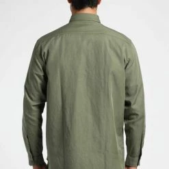 Closed Casual Overhemden Regular Shirt With Pocket Green -Closed Verkoopwinkel b503d6a60158795df62c0ce673f56987