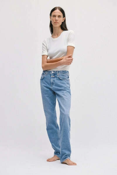 Closed Straight Jeans Jeans Blue 7 Closed Straight Jeans Jeans Blue - Afbeelding 5