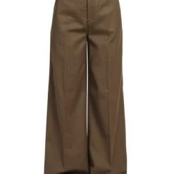 Closed Wijde Broeken Wide Trousers Green -Closed Verkoopwinkel ba16a83de0295ce9664cff56b4620ec3