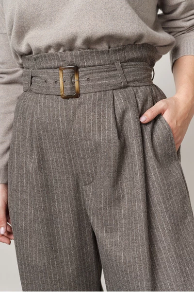 Closed Wijde Broeken Wide Trousers Gray 6 Closed Wijde Broeken Wide Trousers Gray - Afbeelding 4