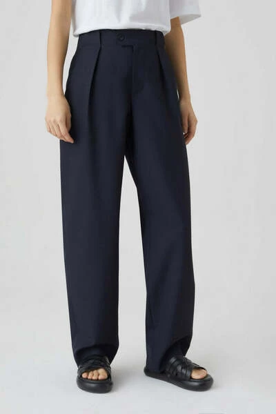 Closed Wijde Broeken Pantalon Blue 8 Closed Wijde Broeken Pantalon Blue - Afbeelding 6