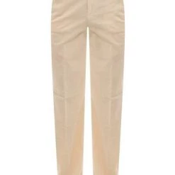 Closed Broeken Cropped Trousers Beige