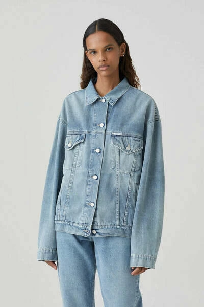 Spijkerjassen Jeansjacket Closed Blue 5 Spijkerjassen Jeansjacket Closed Blue - Afbeelding 3