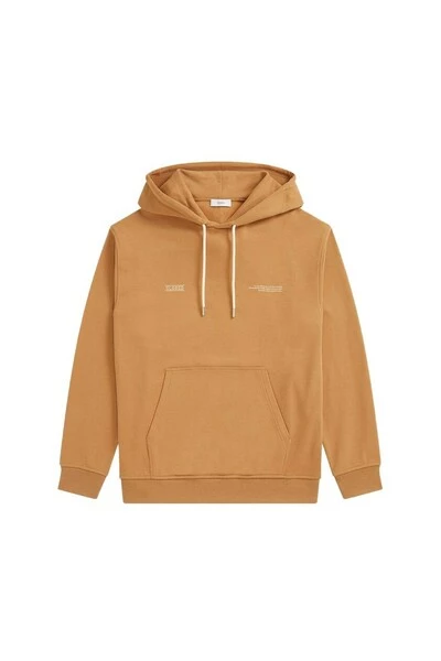 Closed Hoodies & Sweatvesten Printed Hoodie Brown 3 Closed Hoodies & Sweatvesten Printed Hoodie Brown