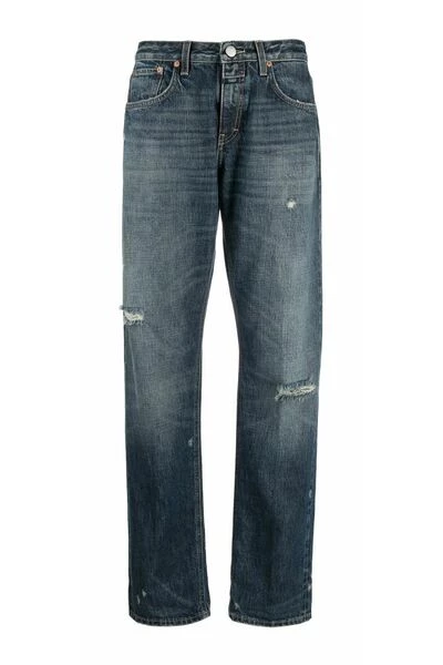 Closed Straight Jeans Blue 3 Closed Straight Jeans Blue