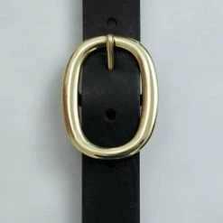 Closed Riemen Belt Black