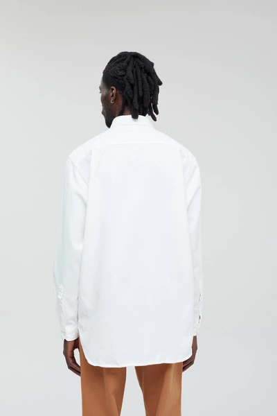Closed Casual Overhemden Formal Army Shirt White 7 Closed Casual Overhemden Formal Army Shirt White - Afbeelding 5