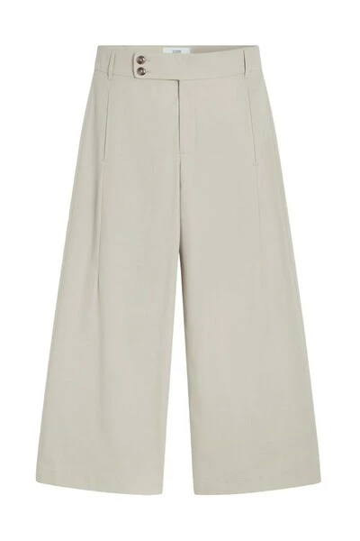 Closed Wijde Broeken Luna Pants Beige 6 Closed Wijde Broeken Luna Pants Beige - Afbeelding 4