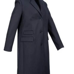 Closed Trenchcoats & Mantels Single-Breasted Coats Blue -Closed Verkoopwinkel dea5c032f4e1a032a4d8306d7db4b210