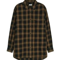 Longsleeve Shirts Blouse Closed Brown -Closed Verkoopwinkel df6c3f52fd4468bc5f48e3c098990ce8