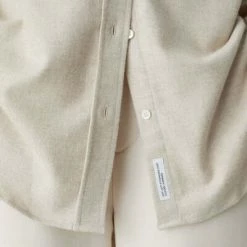 Longsleeve Shirts Blouse Closed Beige