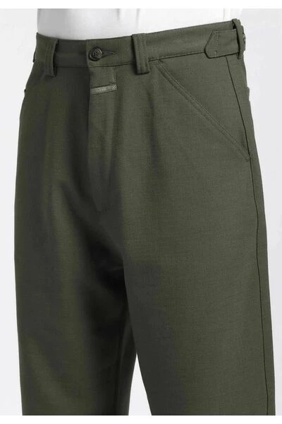 Closed Broeken Tapered Trousers Green 3 Closed Broeken Tapered Trousers Green