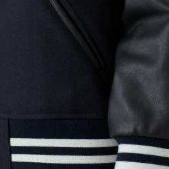 Closed Bomber Jackets College Jacket Blue 7 Closed Bomber Jackets College Jacket Blue -Closed Verkoopwinkel f429e98f6c378270c45656a060b91e49