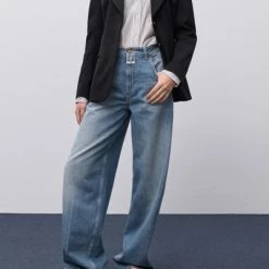Closed Boyfriend Jeans Wide Jeans Blue