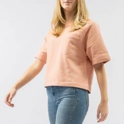 Closed T-shirts Short-Sleeved Sweatshirt Pink