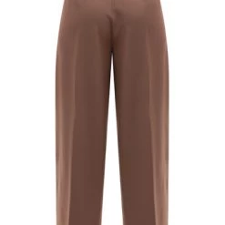 Closed Pantalons Straight Trousers Brown
