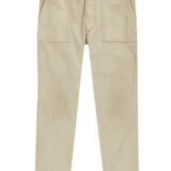 Closed Chino's Kobe Tapered Linen Pants Beige