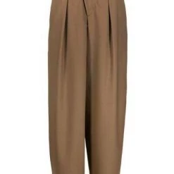 Closed Wijde Broeken Helston Wide-leg Trousers Brown